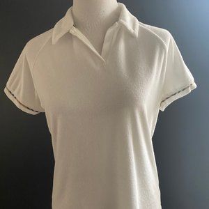 Burberry Polo, Terrycloth Burberry Golf Shirt
